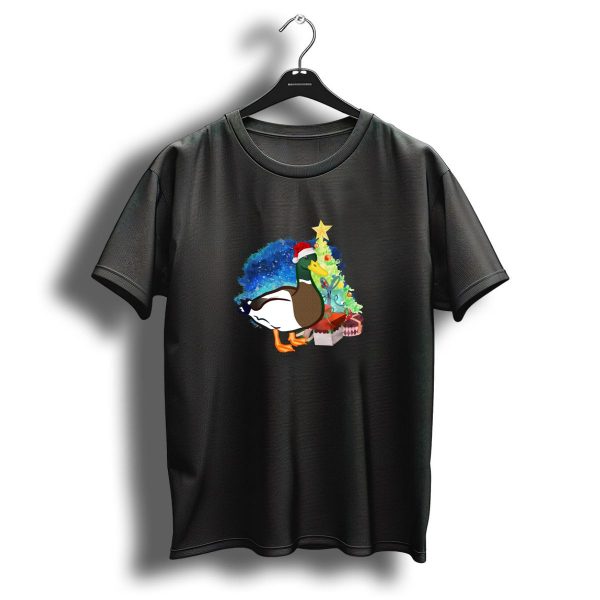Duck A Duck Christmas Hoose Animal Festive Holiday Scene T Shirt 1 t shirt 1