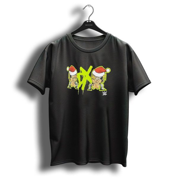 Dx Wwe Santa Hats Christmas T Shirt 1 t shirt 1