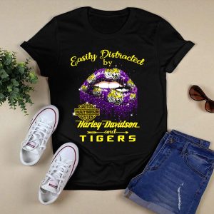 Easily Distracted By Hd And Lsu Tigers T-Shirt