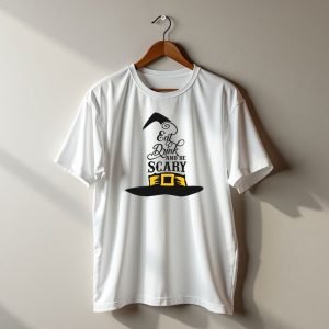 Eat Drink And Be Scary Witch Hat Halloween T-Shirt