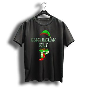 Electrician Elf Matching Group Christmas T-Shirt