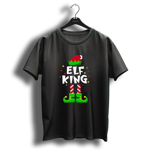 Elf King Christmas Matching Family Group Season T Shirt 1 t shirt 1