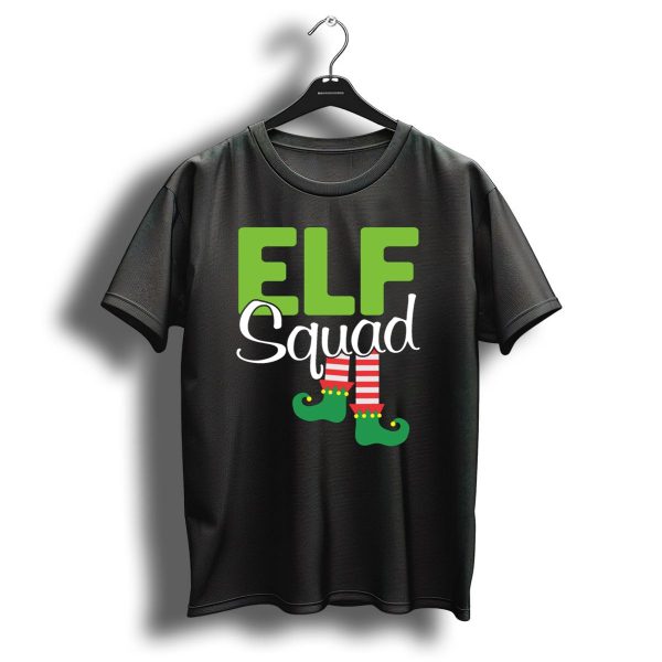 Elf Squad Matching Family Christmas Festive Group T Shirt 1 t shirt 1