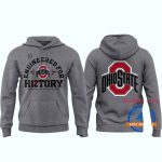 Engineered for History Ohio State Buckeyes All-Over Print Hoodie