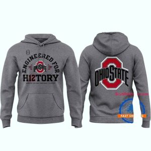 Engineered for History Ohio State Buckeyes All-Over Print Hoodie