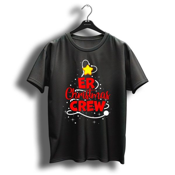 Er Christmas Crew Funny Nurse Holiday Team T Shirt 1 t shirt 1