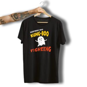 Everybody Was Kung Boo Fighting Ghost Halloween T-Shirt