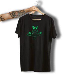 Evil Green Halloween Pumpkin Group T-Shirt