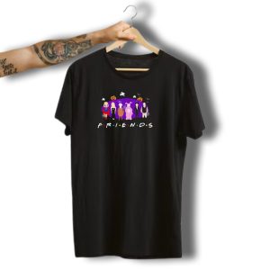 F R I E N D S Halloween Costumes With Pumpkins Ghosts Bats T-Shirt
