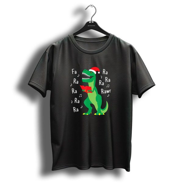 Fa Ra Ra Rawr T Rex Christmas Carol Funny Fa La La Holiday T Shirt 1 t shirt 1