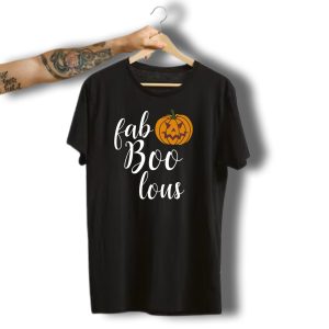 Faboolous Pumpkin Funny Halloween Costume For People T-Shirt