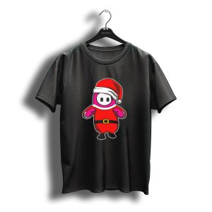 Fall Guys Christmas Santa Gamer T-Shirt