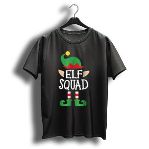 Family Christmas Elf Squad Matching Holiday T-Shirt