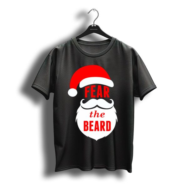 Fear The Beard Santa Claus Christmas Holiday T Shirt t shirt 1
