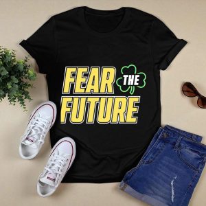 Fear The Future Notre Dame Fighting Irish Shamrock T-Shirt