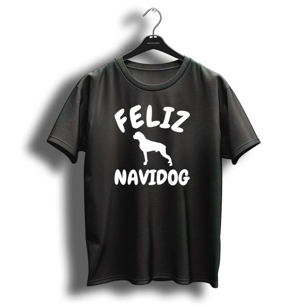 Feliz Navidog Boxer Dog Christmas Funny Sayings Humor T Shirt 1 t shirt 1