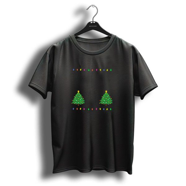 Festive Af Funny Christmas Tree Lights Holiday Fun T Shirt 1 t shirt 1