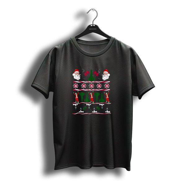 Festive Santa Respiratory Therapist Christmas T Shirt t shirt 1