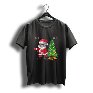Flossing Around The Christmas Tree Santa Floss T-Shirt