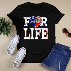 For Life Cowboys Ohio State Buckeyes Heart T Shirt