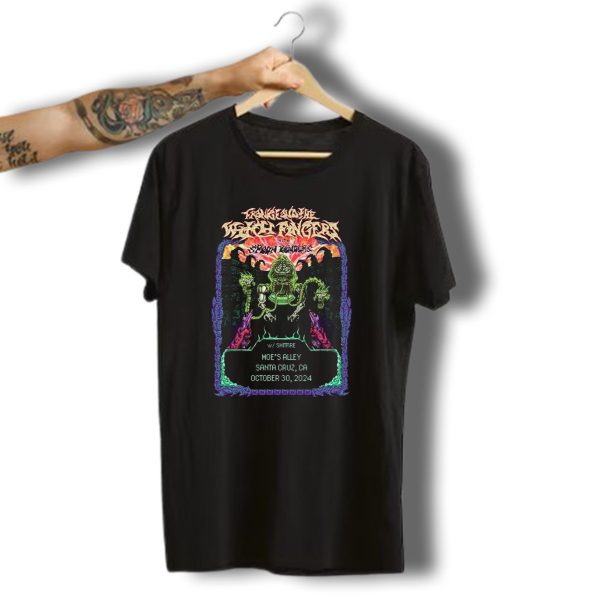 Frankie And The Witch Fingers With Shitfire Halloween T Shirt 1 t shirt 1