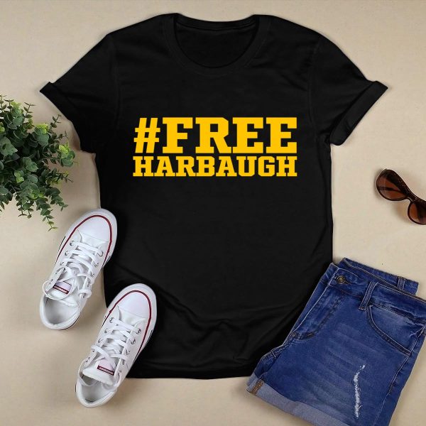 Free Harbaugh Shirt Black 1
