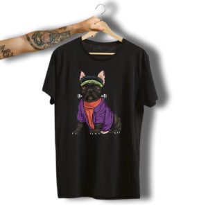 French Bulldog Frankenstein Costume Funny Dog Halloween T-Shirt