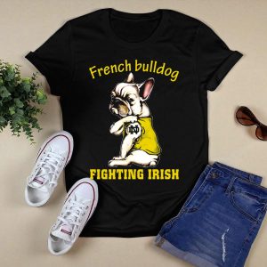 French Bulldog Notre Dame Fighting Irish Nd T-Shirt