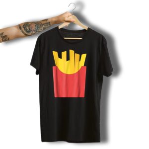 French Fries Halloween Costume Funny Fast Food Lovers T-Shirt