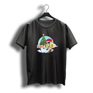 Fun Squad Christmas Sunny Boy Santa Hat And Tree T-Shirt
