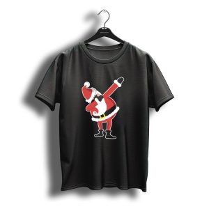 Funny Christmas Dabbing Santa Claus Holiday Dance T-Shirt