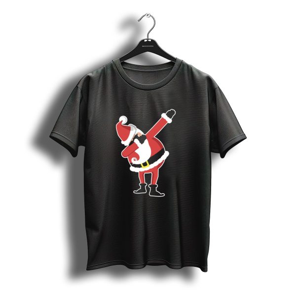 Funny Christmas Dabbing Santa Claus Holiday Dance T Shirt t shirt 1