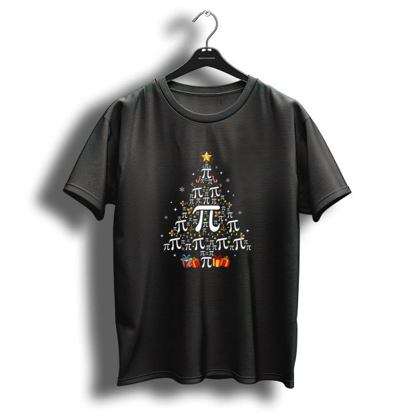 Funny Christmas Math Pi Tree For Math Teacher Nerds T Shirt 1 t shirt 1