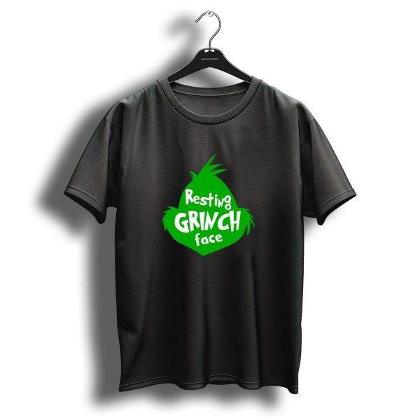 Funny Christmas Resting Grinch Face T Shirt 1 t shirt 1