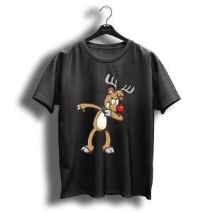 Funny Dabbing Reindeer Christmas Dab Dance T-Shirt