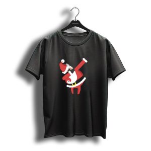 Funny Dabbing Santa Claus Christmas Humor T-Shirt