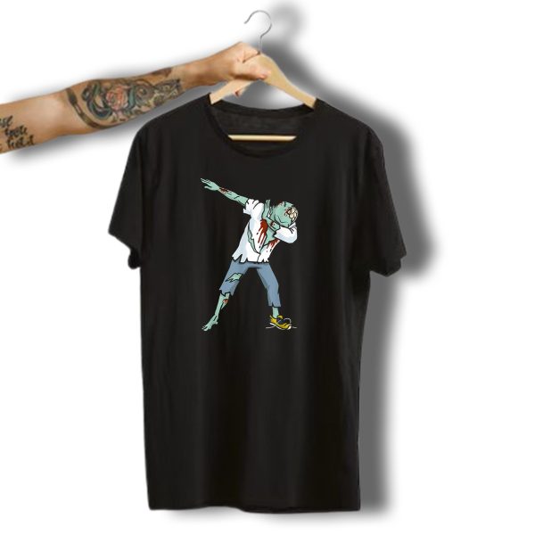 Funny Dabbing Zombie Halloween Dab Character Pose T Shirt t shirt 1