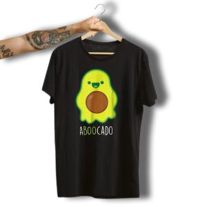 Funny Halloween Ghost Avocado Costume Aboocado Boo T-Shirt