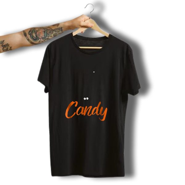 Funny Halloween Kids Witch Way To The Candy Bat And Hat T Shirt t shirt 1