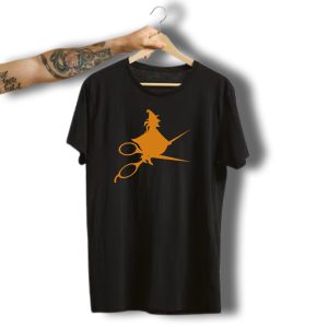 Funny Halloween Witch Hairstylist Scissors T-Shirt