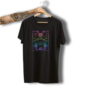 Funny Ouija Spirit Board Ghost Game Halloween Spirit Board Hello Yes No Goodbye T-Shirt