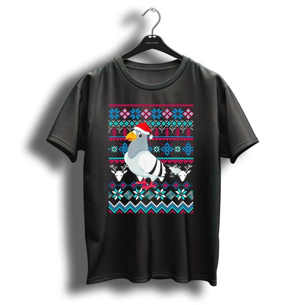 Funny Pigeon Christmas Ugly Sweater Merry T Shirt 1 t shirt 1