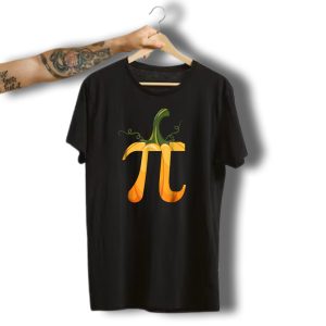 Funny Pumpkin Pi Halloween Costume Math Pun T-Shirt