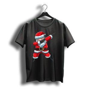Funny Santa Claus Dab Dance Christmas Gesture T-Shirt