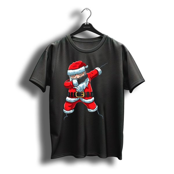 Funny Santa Claus Dab Dance Christmas Gesture T Shirt t shirt 1