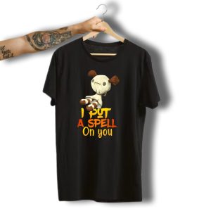 Funny Voodoo Doll I Put A Spell On You Cute Halloween T-Shirt