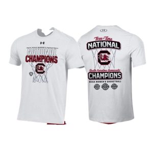 Gamecocks 2024 Womens Basketball National Champions Locker Room All-Over Print T Shirt