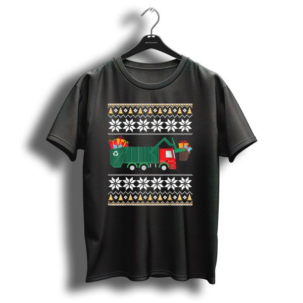 Garbage Truck Christmas Sweater Recycling Gift T Shirt 1 t shirt 1