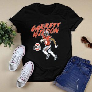Garrett Wilson Ohio State Buckeyes Football Player Number 5 T Shirt
