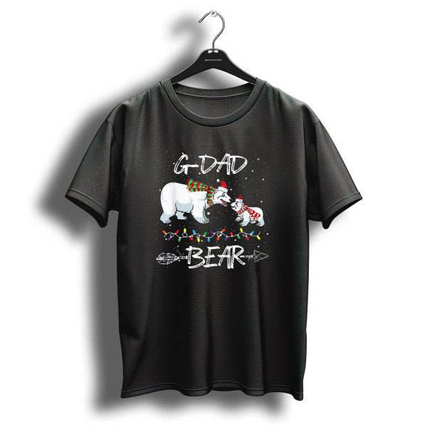 Gdad Bear Christmas Polar Bears With Lights T Shirt 1 t shirt 1